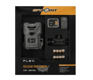 Spypoint Flex 33MP Cellular Trail Camera Bundle