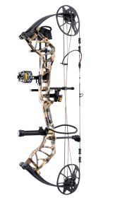Bear Legit MAXX RTH Bow Package Fred Bear Camo/Black 10-70 lbs. RH