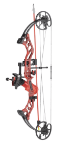 Cajun Sucker Punch Pro RTF Bowfishing Package Red 50 lbs. RH
