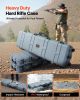 VEVOR Hard Rifle Case, Lockable Rifle Case with Pre-cut Foams, 50 in Movable Gun Storage with Wheels