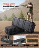Hard Rifle Case, Lockable Rifle Case with Pre-cut Foams, 52 in Gun Storage with Wheels