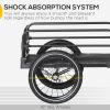 Bike Cargo Trailer, 16'' Wheels, Suspension, 88 lbs Load Capacity, Durable Transport Cart