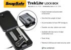 SNAPSAFE TREKLITE LOCK BOX WITH TSA COMBINATION LOCK XL