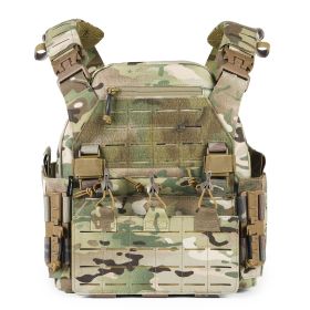 Quick Release Weighted  Breathable Plate Carrier (Color: CP)