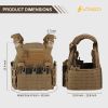 Quick Release Weighted  Breathable Plate Carrier